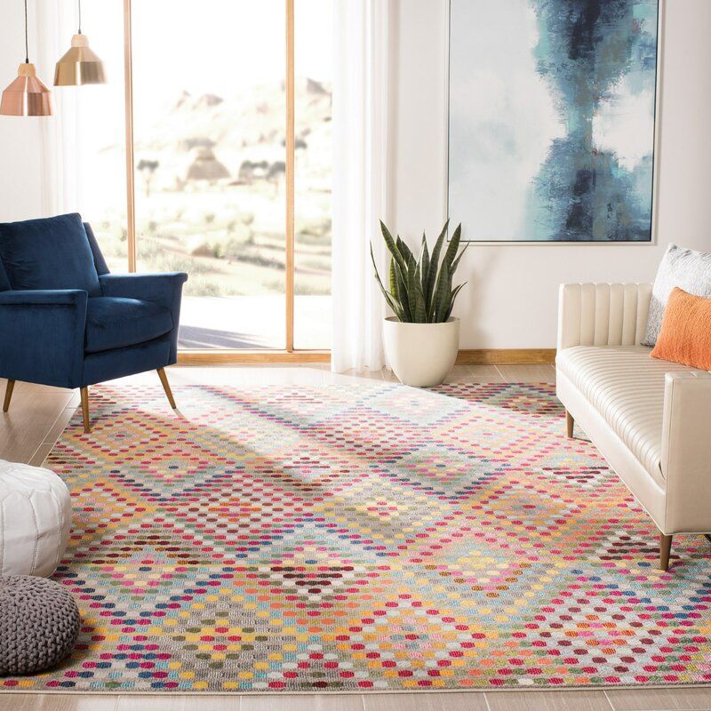 Geometric Multicolor Area Rug-8'x10' thumbnail 4