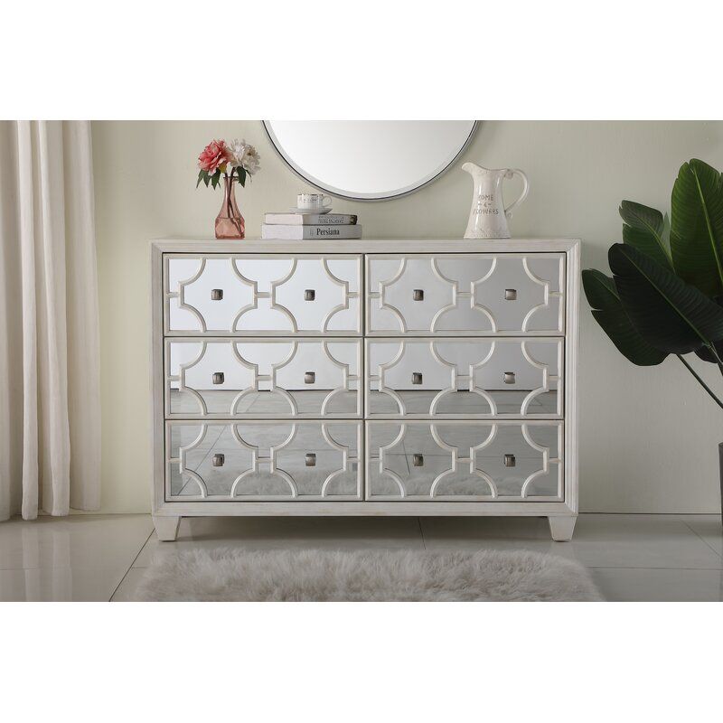 Antonio 6 Drawer Double Dresser thumbnail 4