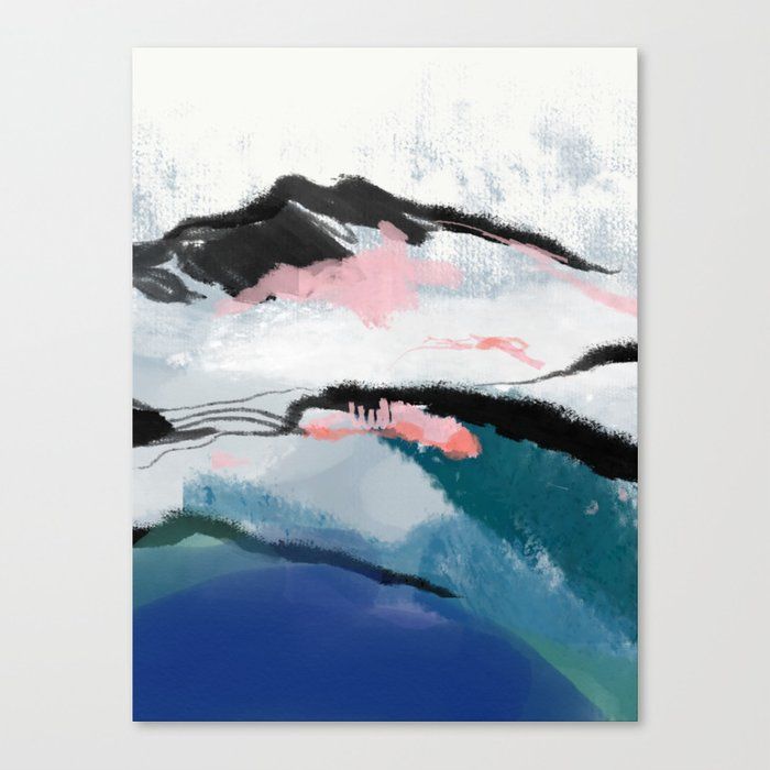 Snow Mountain Canvas Print Unframed 24"x32" thumbnail 2