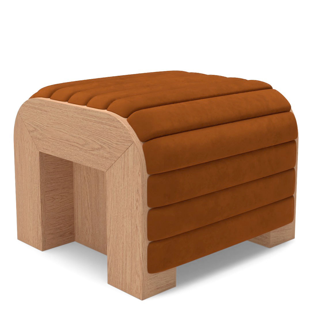Hani Velvet Bench-20" thumbnail 3