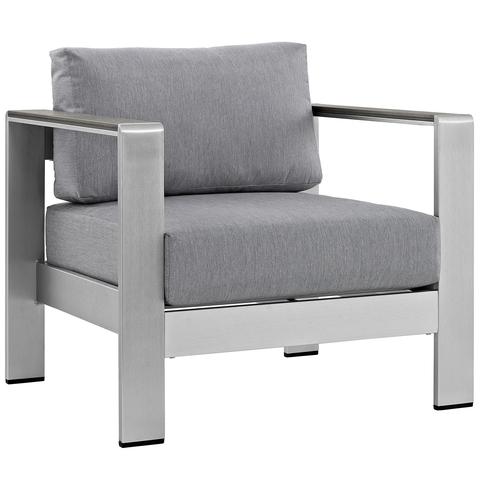 Rohe Outdoor Patio Aluminum Armchair thumbnail 2