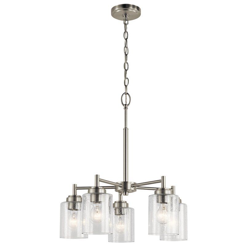 Honea 5 Light Shaded Clasic Chandelier  thumbnail 3