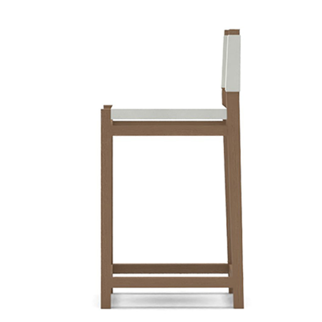Segura Leather Bar Stool thumbnail 3
