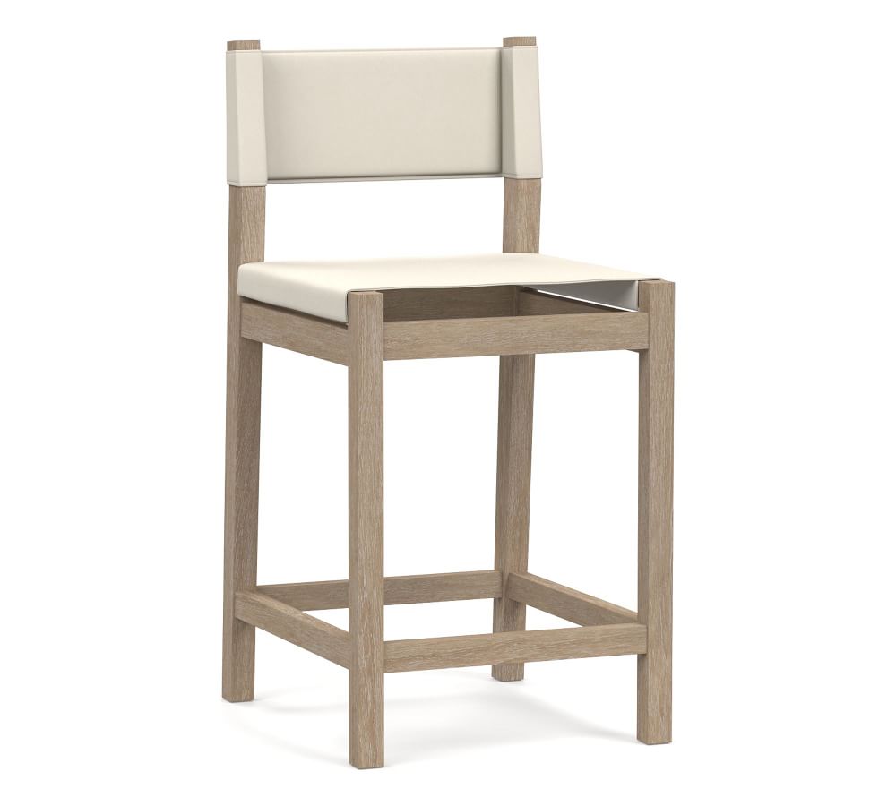 Segura Leather Bar Stool thumbnail 4