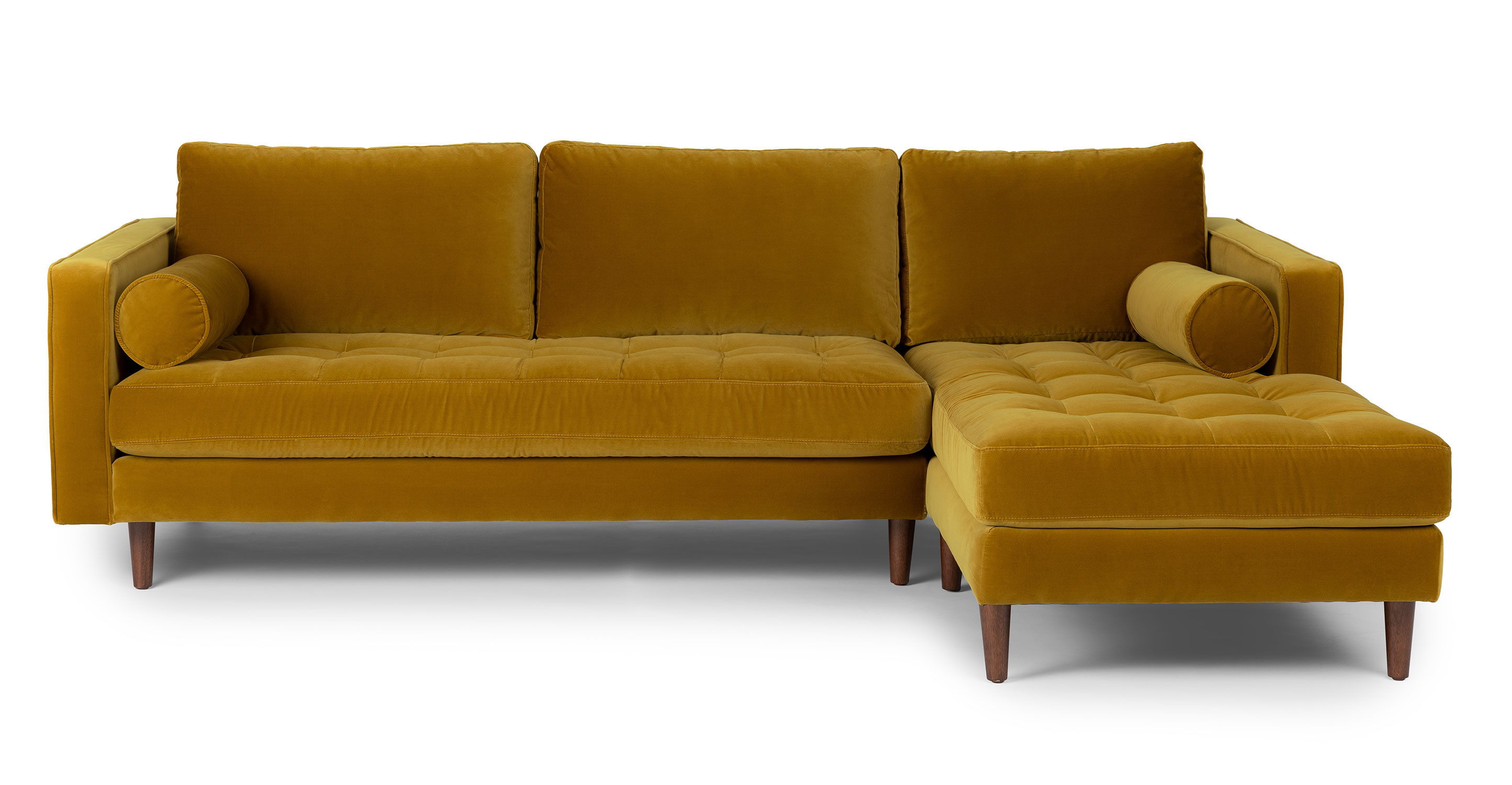 Sven Yarrow Gold Right Sectional Sofa thumbnail 3