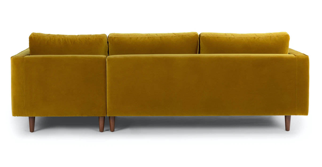 Sven Yarrow Gold Right Sectional Sofa thumbnail 6