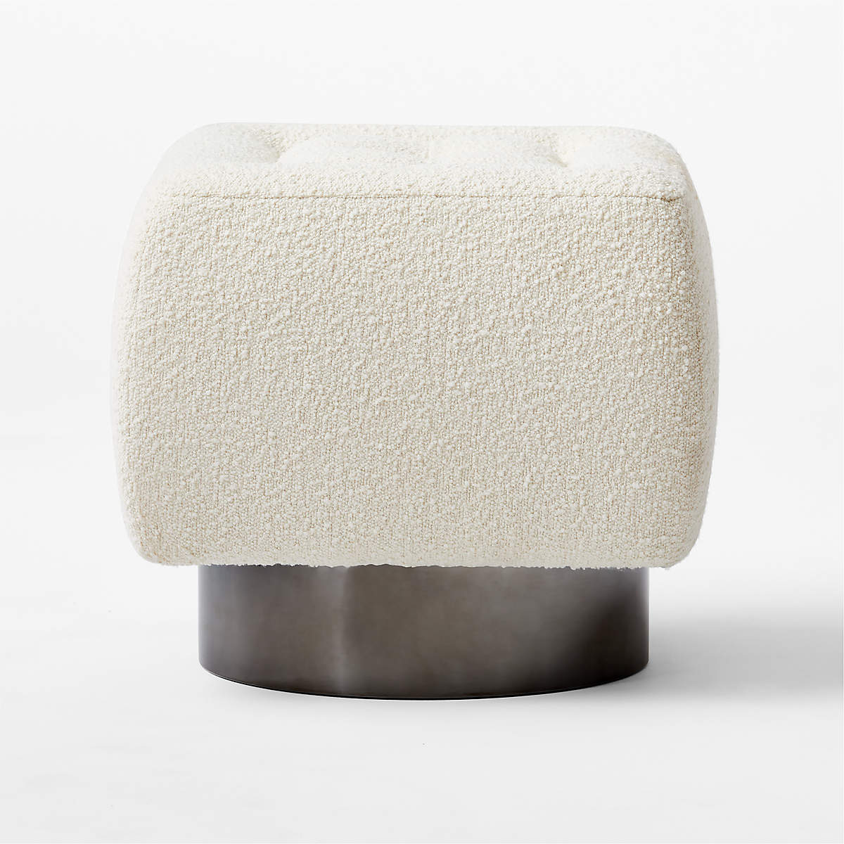 Fells Bounce Small Tufted Ottoman thumbnail 2