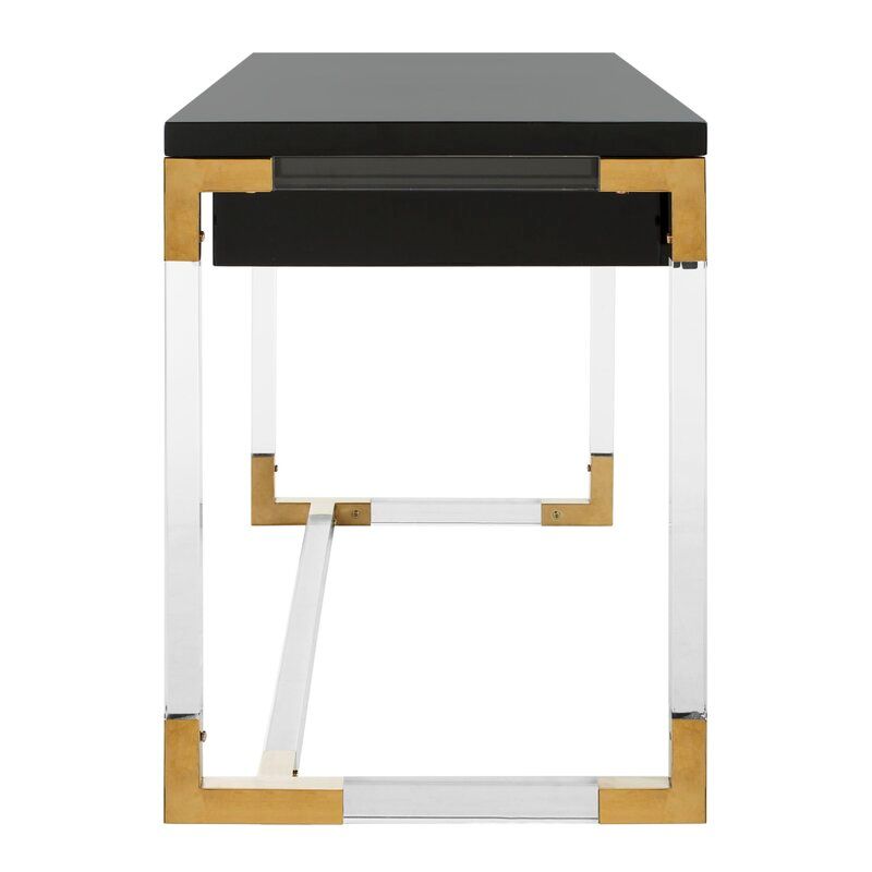 Dariela Glass Desk thumbnail 2