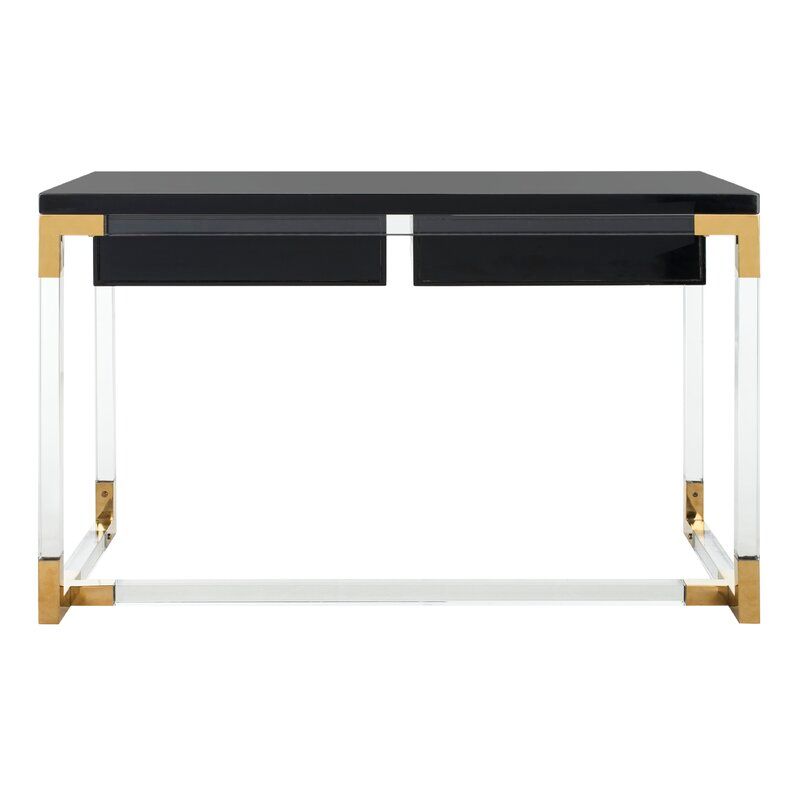 Dariela Glass Desk thumbnail 5