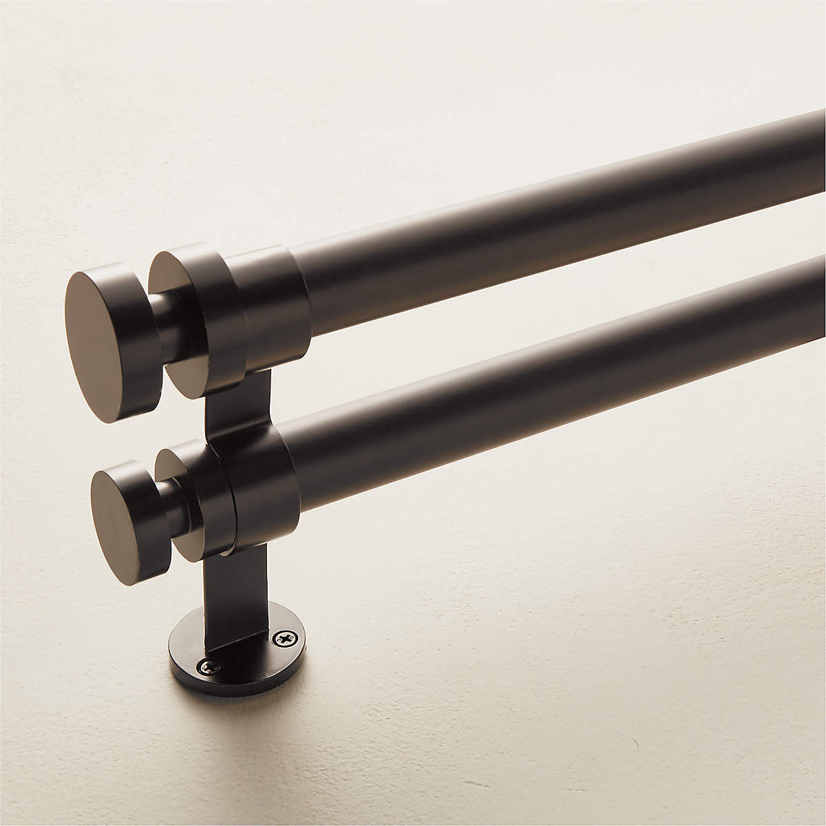 Emery Double Curtain Rod 120" thumbnail 2
