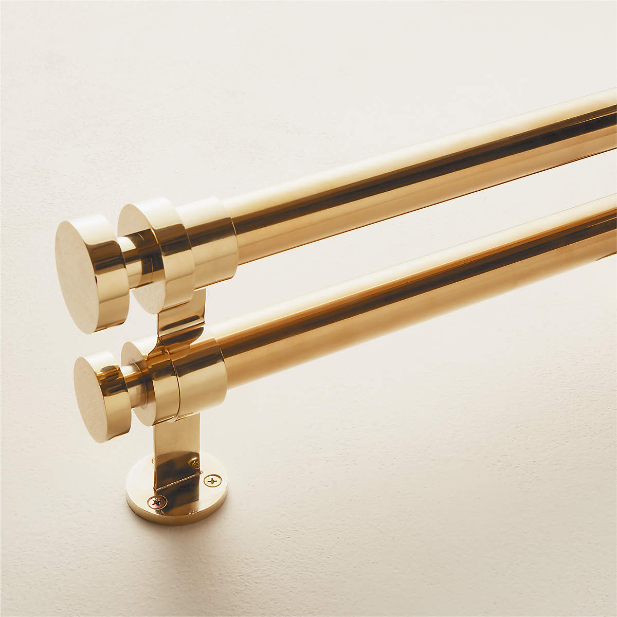 Emery Double Curtain Rod 48" thumbnail 2