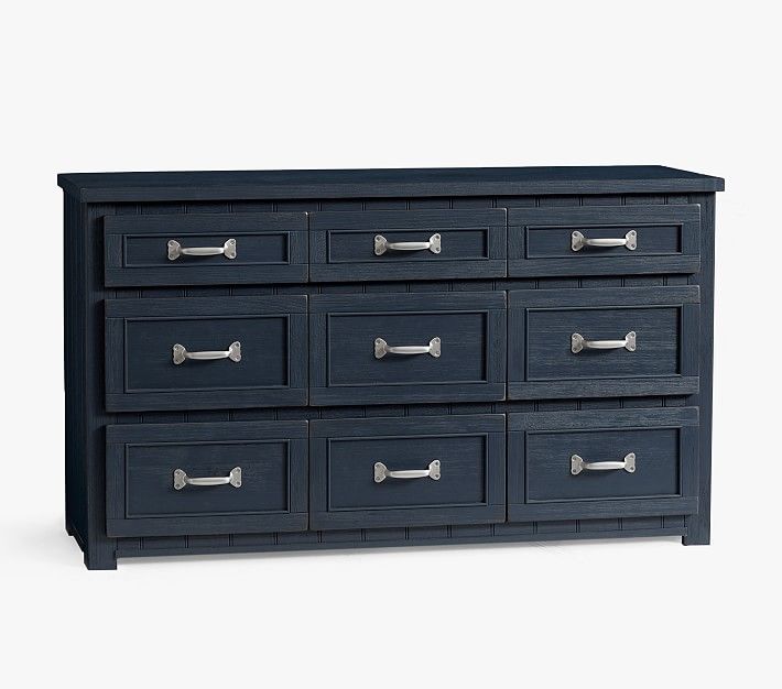 Belden Extra Wide Dresser Weathered Navy thumbnail 2