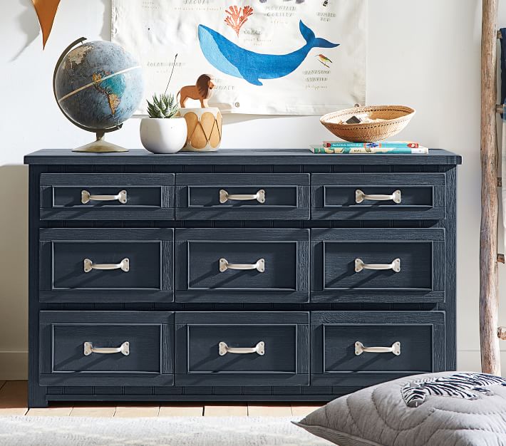 Belden Extra Wide Dresser Weathered Navy thumbnail 3