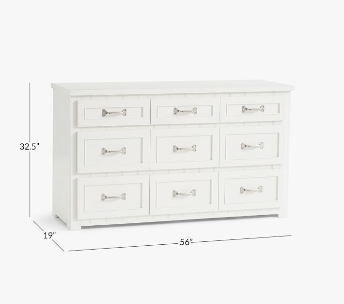Belden Extra Wide Dresser Simply White thumbnail 7