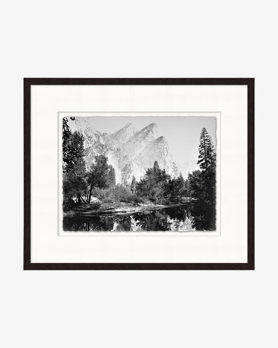 Mountain Landscape With Frame 23''x19'' thumbnail 3
