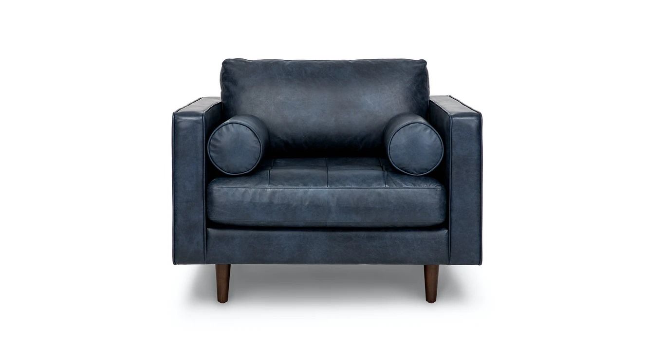 Sven Oxford Blue Chair thumbnail 3