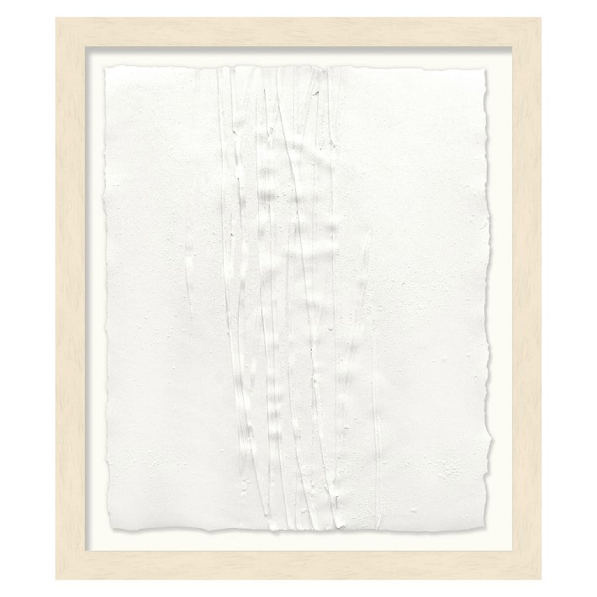 White Ribbon Series VI with frame 19"x 22" thumbnail 2