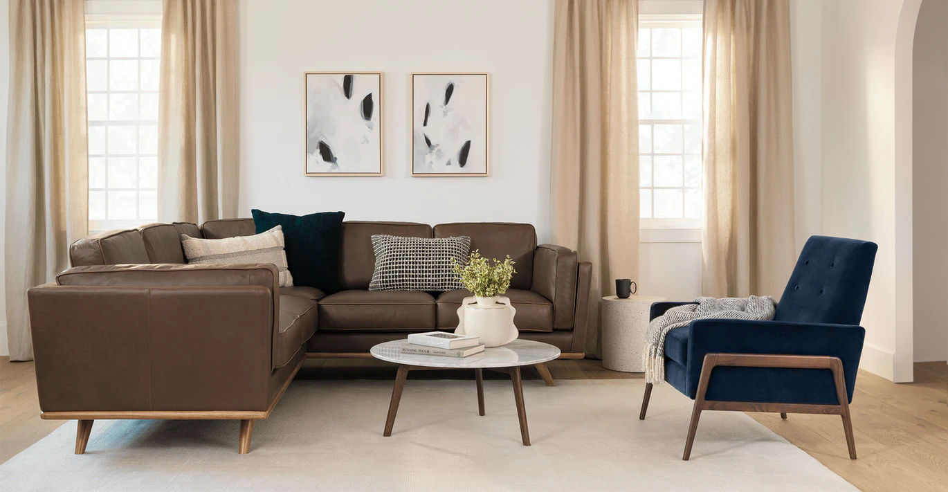 Timber Charme Chocolat Corner Sectional thumbnail 2