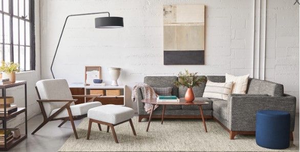 Ceni Volcanic Gray Corner Sectional thumbnail 2