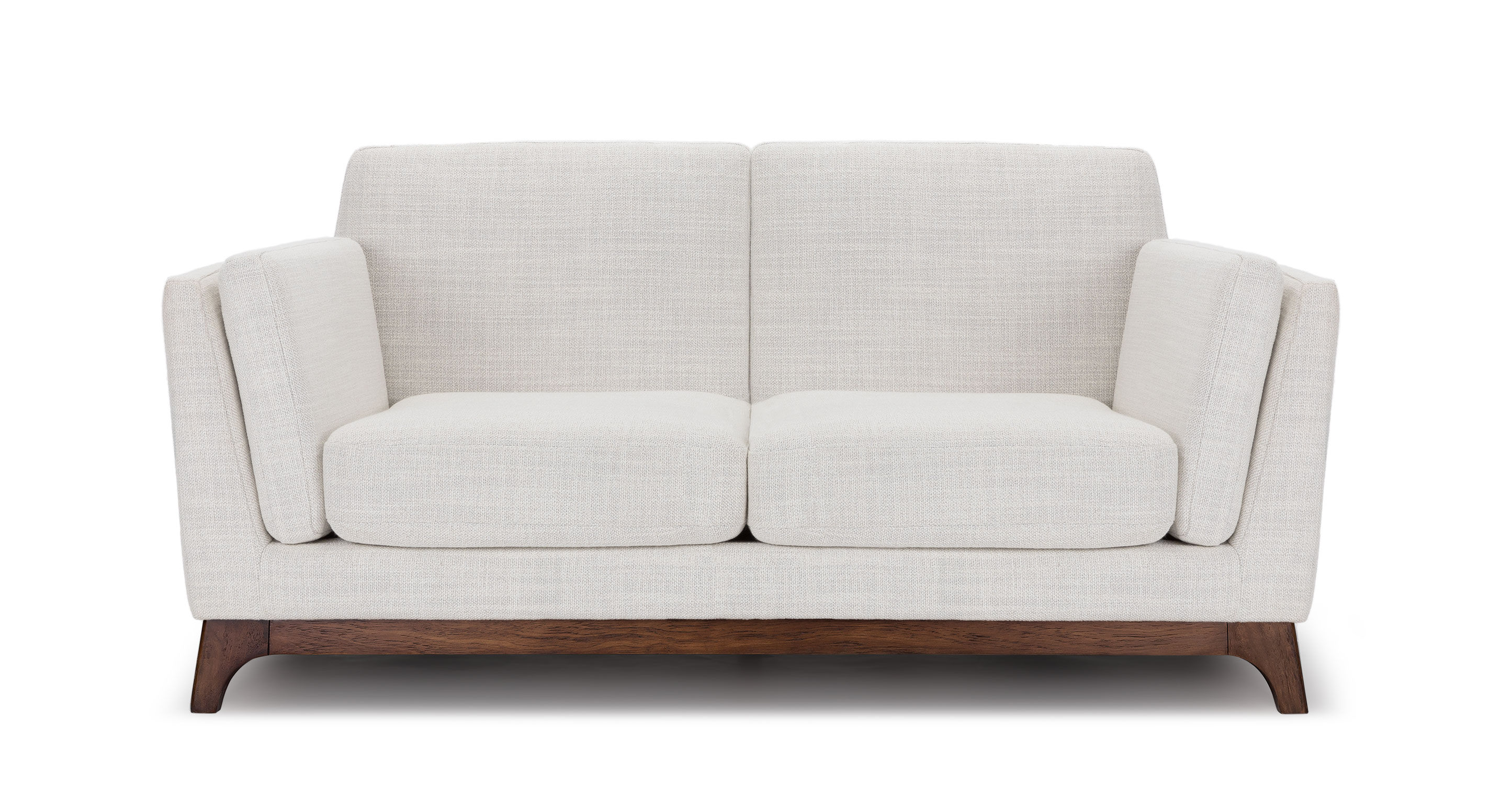 Ceni Fresh White Loveseat thumbnail 3