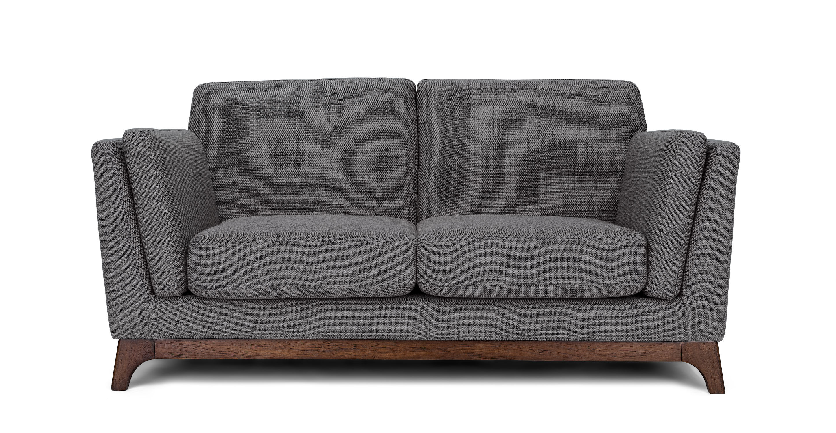 Ceni Pyrite Gray Loveseat thumbnail 3