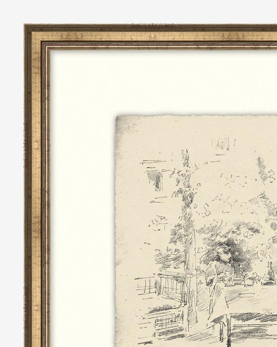 Etched Brunch Framed 17.75"x19.75" thumbnail 2