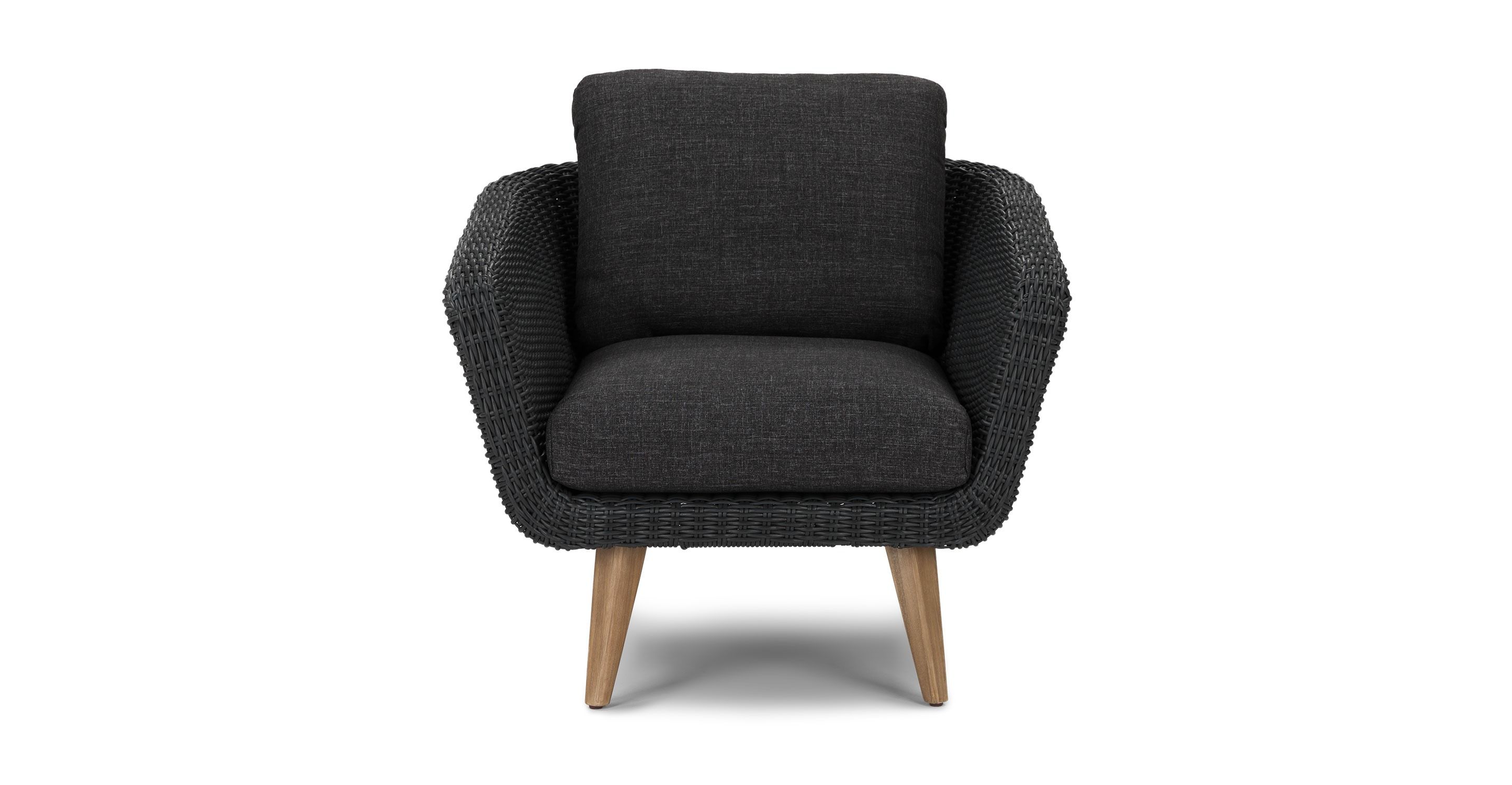 Ora Slate Gray Lounge Chair thumbnail 3