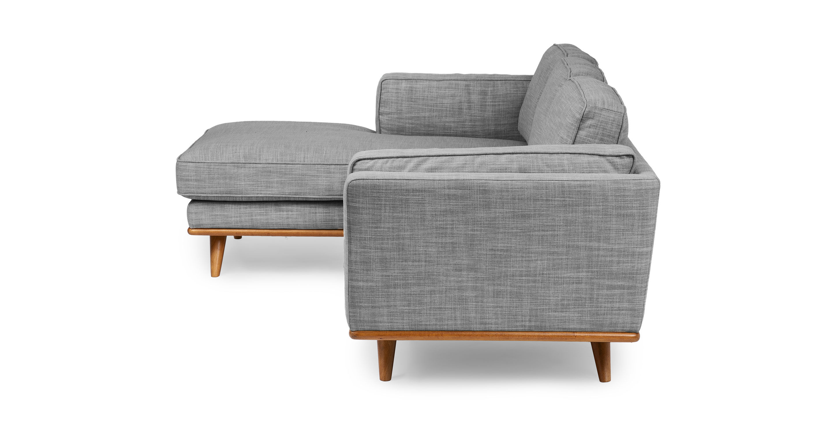 Timber Pebble Gray Left Sectional thumbnail 4