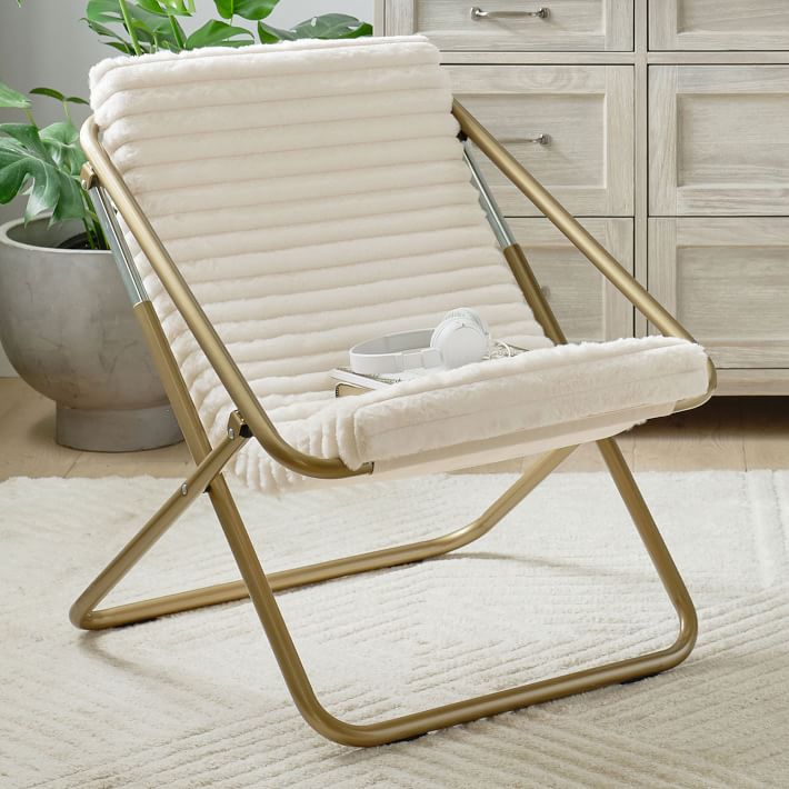Channel Cloud Ivory Sling Chair thumbnail 5