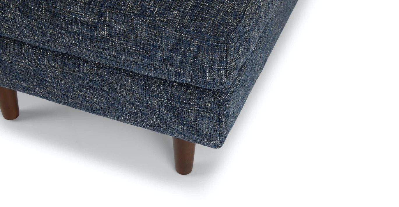 Sven Neptune Blue Ottoman thumbnail 6