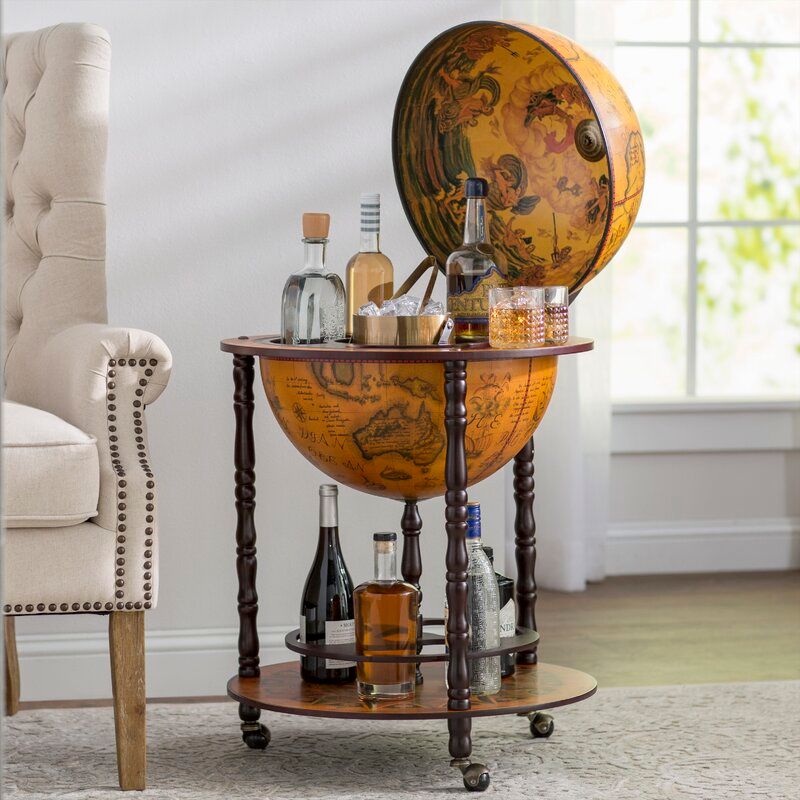 Globe Drinks Cabinet Floor Standard thumbnail 3