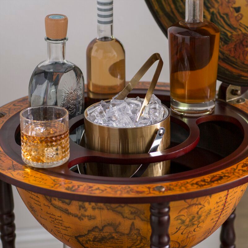 Globe Drinks Cabinet Floor Standard thumbnail 5