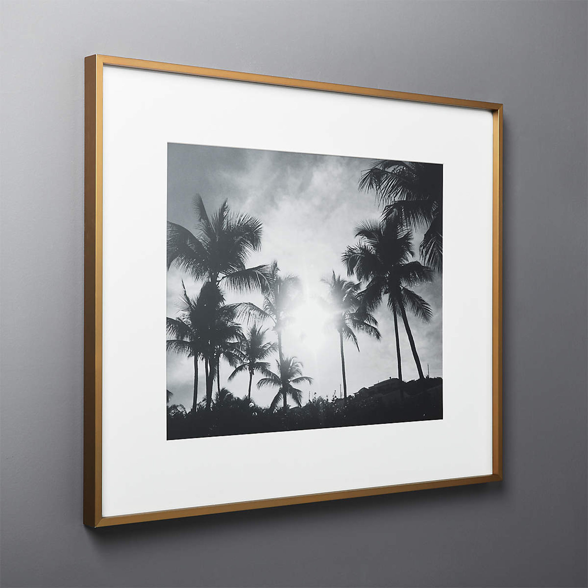 Gallery Brass Frame With White Mat 16"X20" thumbnail 2