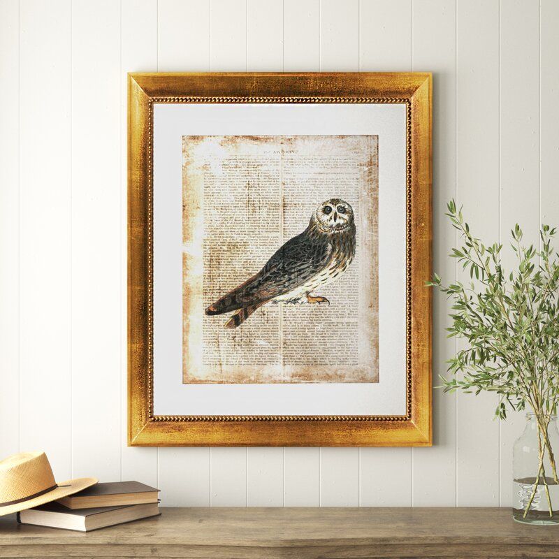 Antiquarian Birds I Framed 34"x35" thumbnail 2