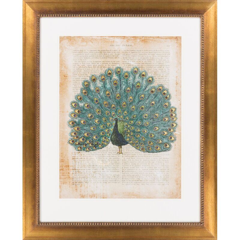 Antiquarian Birds V With Frame 34"x35" thumbnail 2