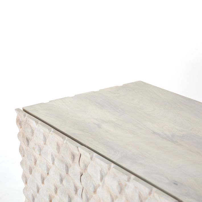 Round Cut Washed Mango Media Console thumbnail 8