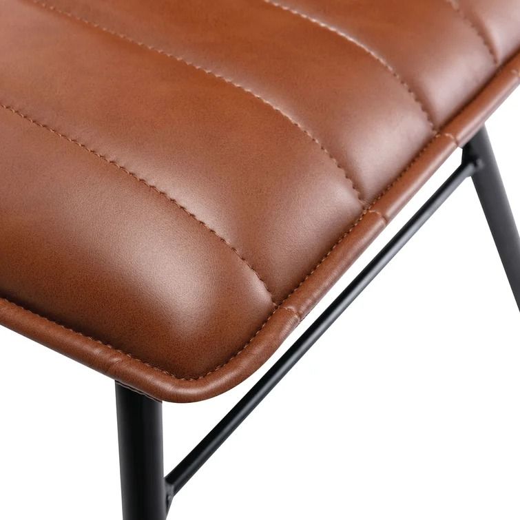 Zakariya Side Chair in Brown thumbnail 5