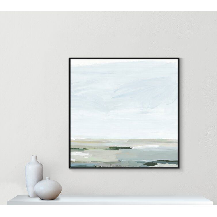 Pure Stillness Painting Print on Canvas with Frame-46.5"x46.5" thumbnail 3