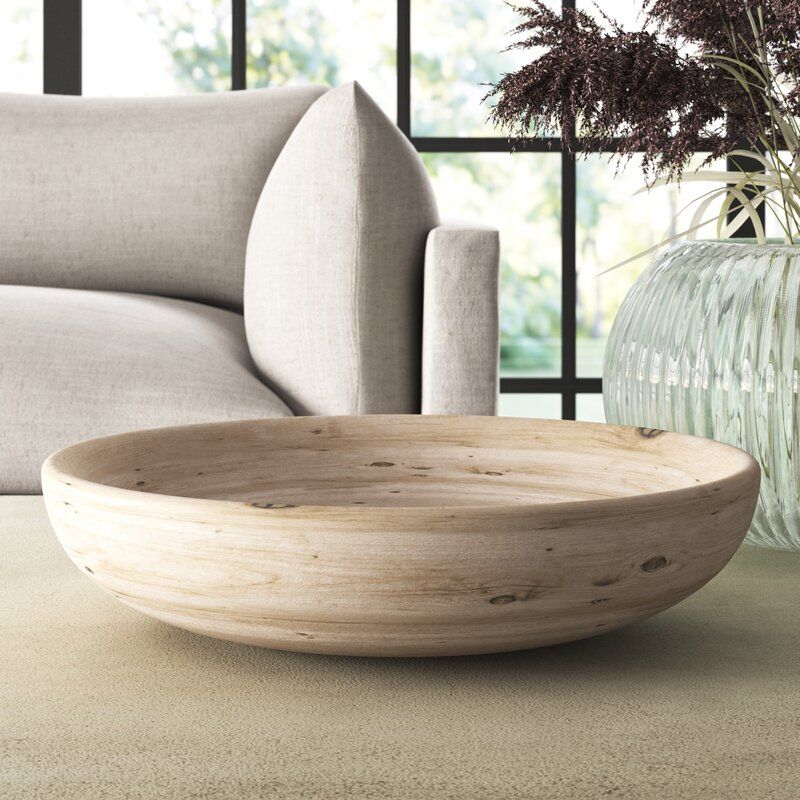 Brandsville Wood Decorative Bowl in Brown thumbnail 4