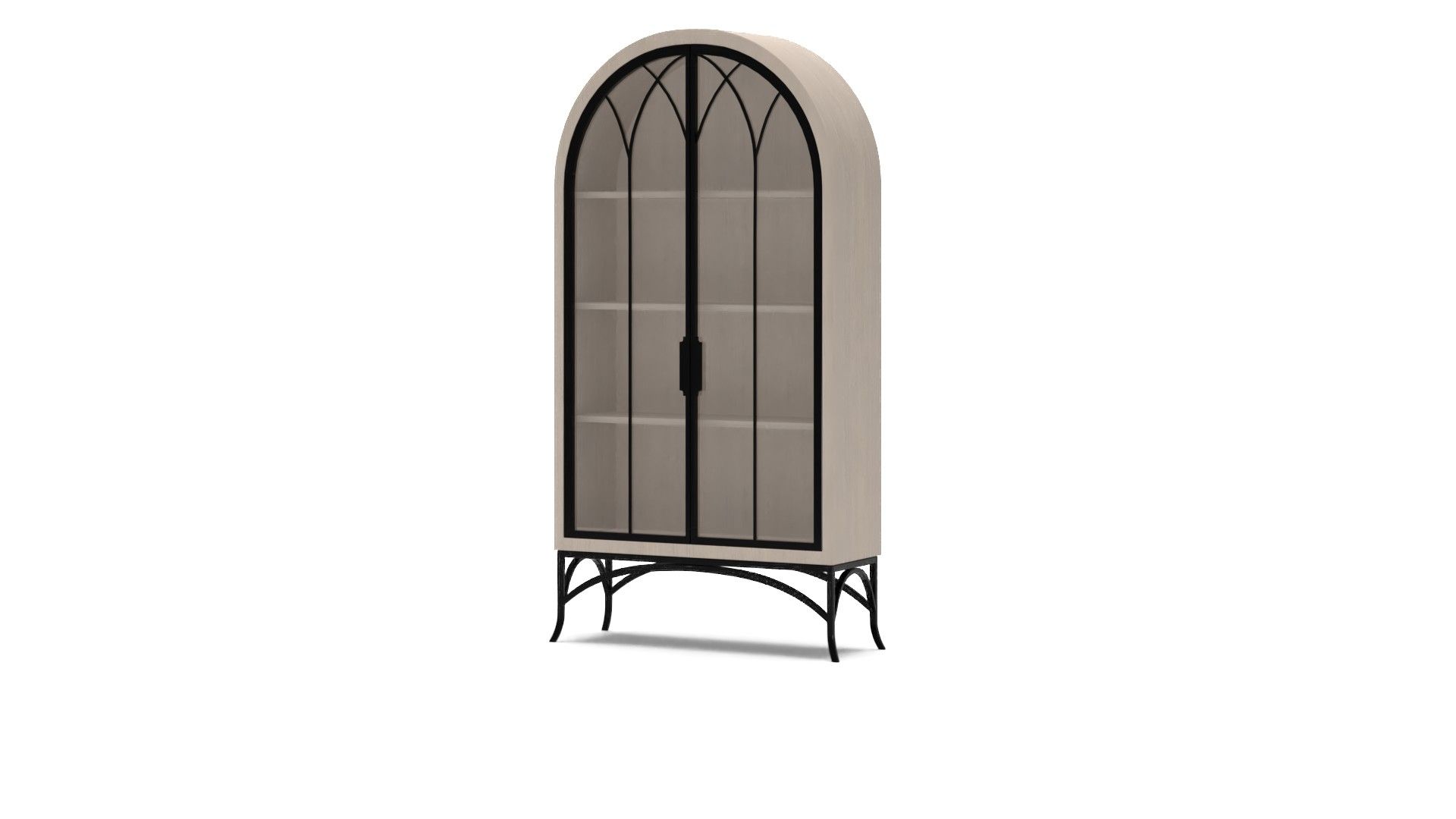 Aris Glass Door Cabinet thumbnail 3
