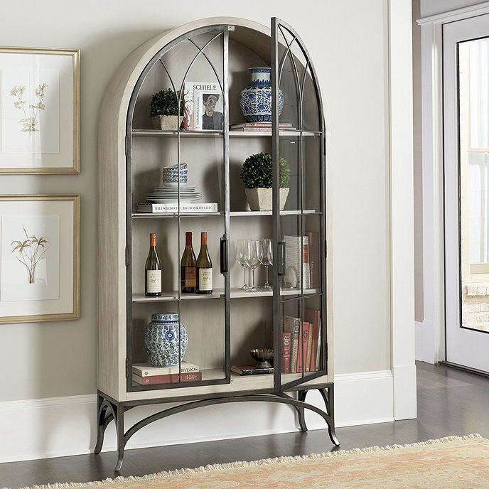 Aris Glass Door Cabinet thumbnail 4