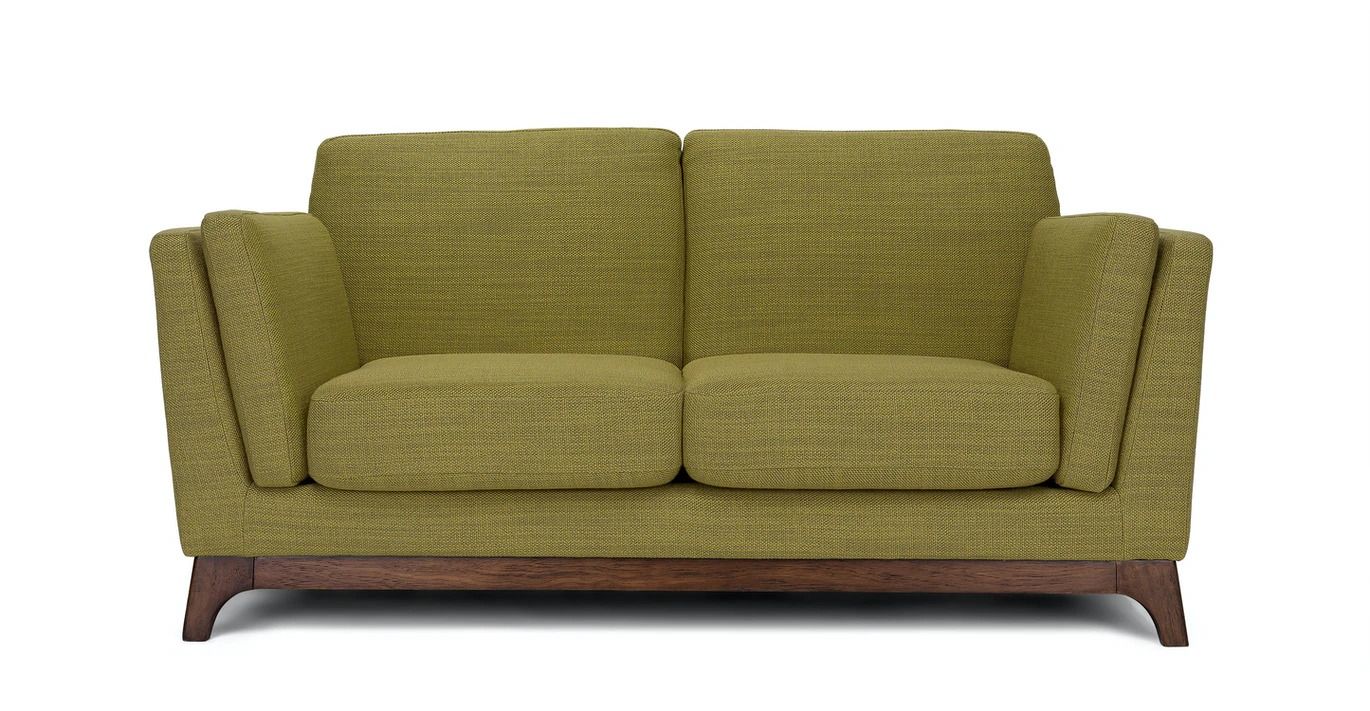 Ceni Seagrass Green Loveseat thumbnail 2
