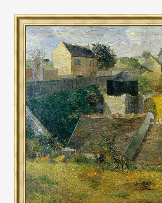 Village Impression With Frame 20.75"x15.75" thumbnail 2