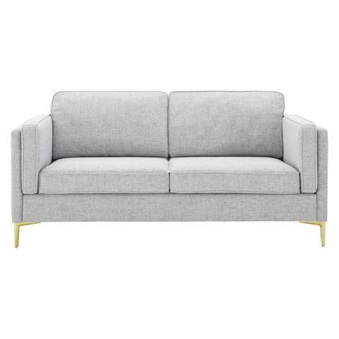 Aiyla Fabric Sofa - Light Grey thumbnail 3