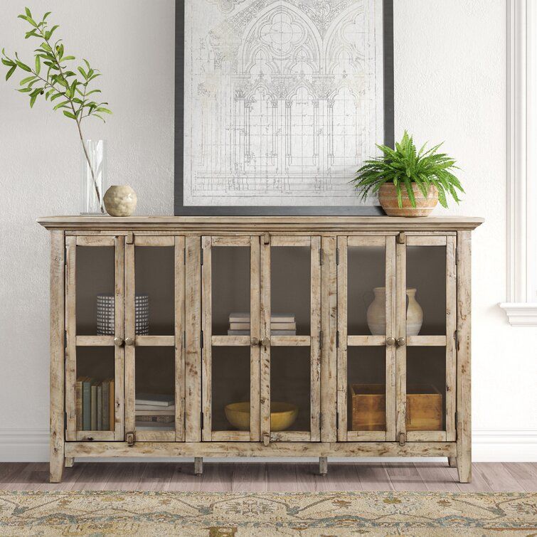 Claire Acacia Wood Sideboard thumbnail 3