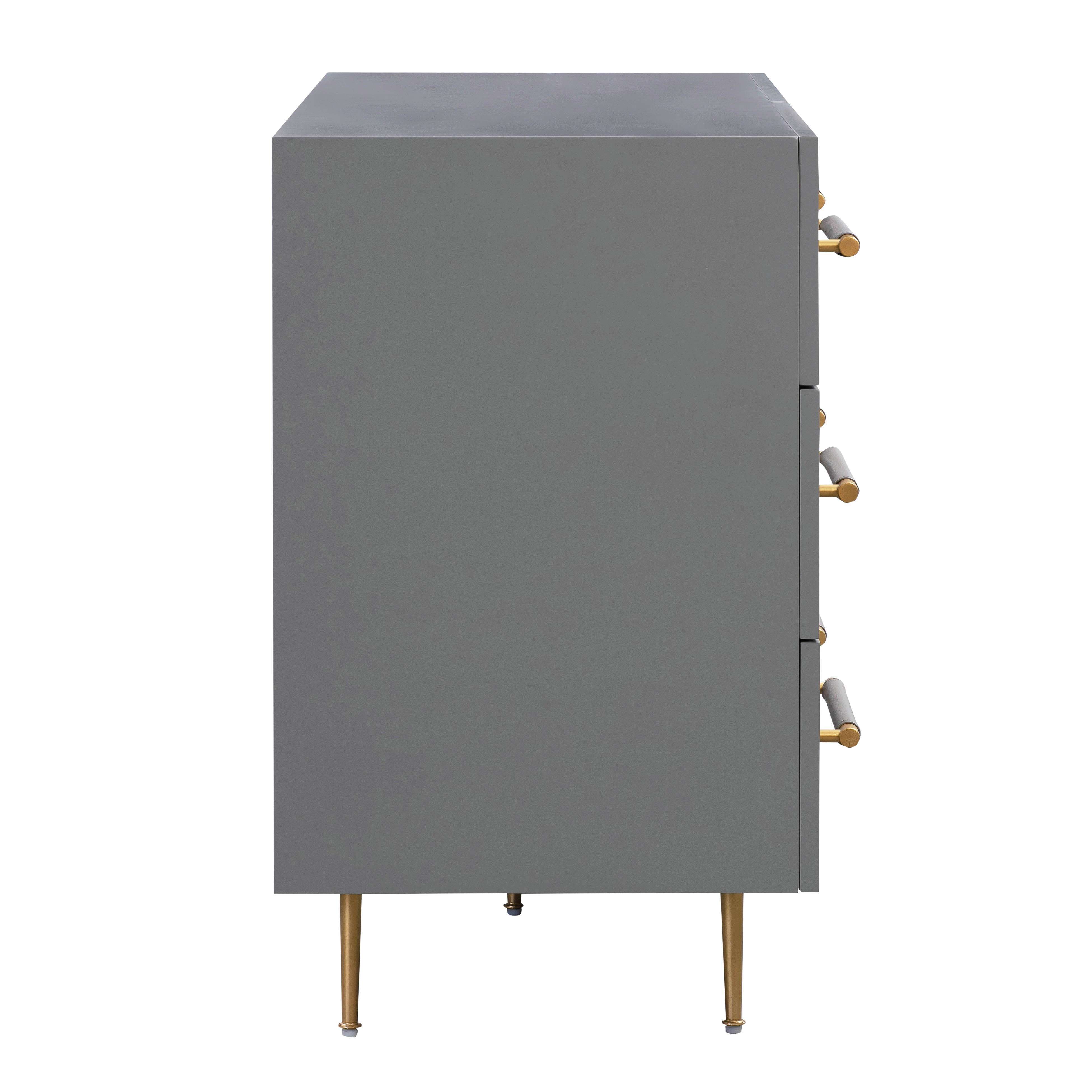 Neptune Grey 6 Drawer Dresser thumbnail 2