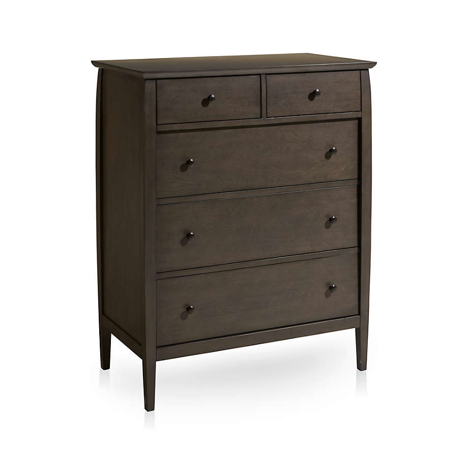 Mason Shadow 5 Drawer Grey Chest thumbnail 2