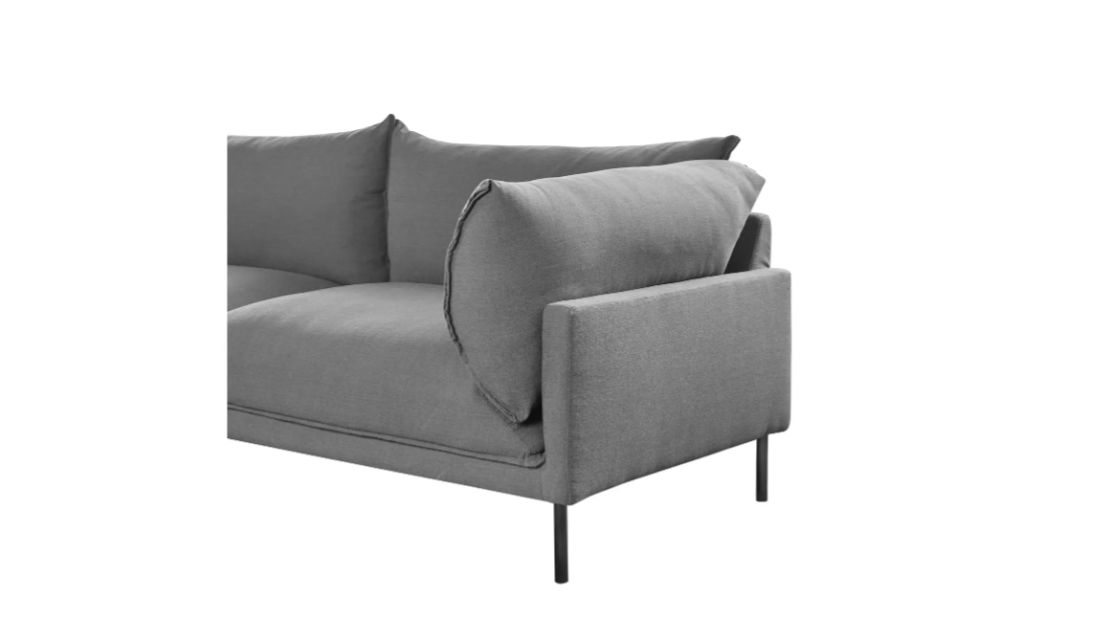 Carmen Right Facing Charcoal Sectional thumbnail 4