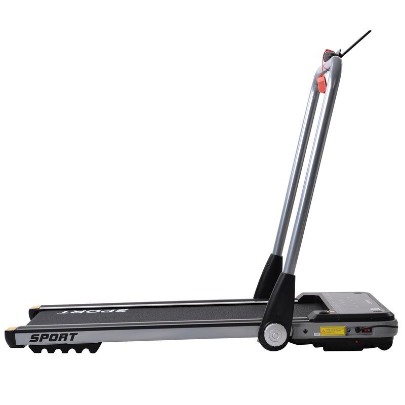 Horizontally Foldable Electric Treadmill Motorized Running Machine thumbnail 2