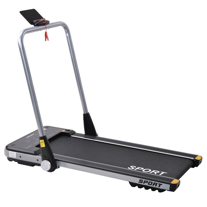 Horizontally Foldable Electric Treadmill Motorized Running Machine thumbnail 3